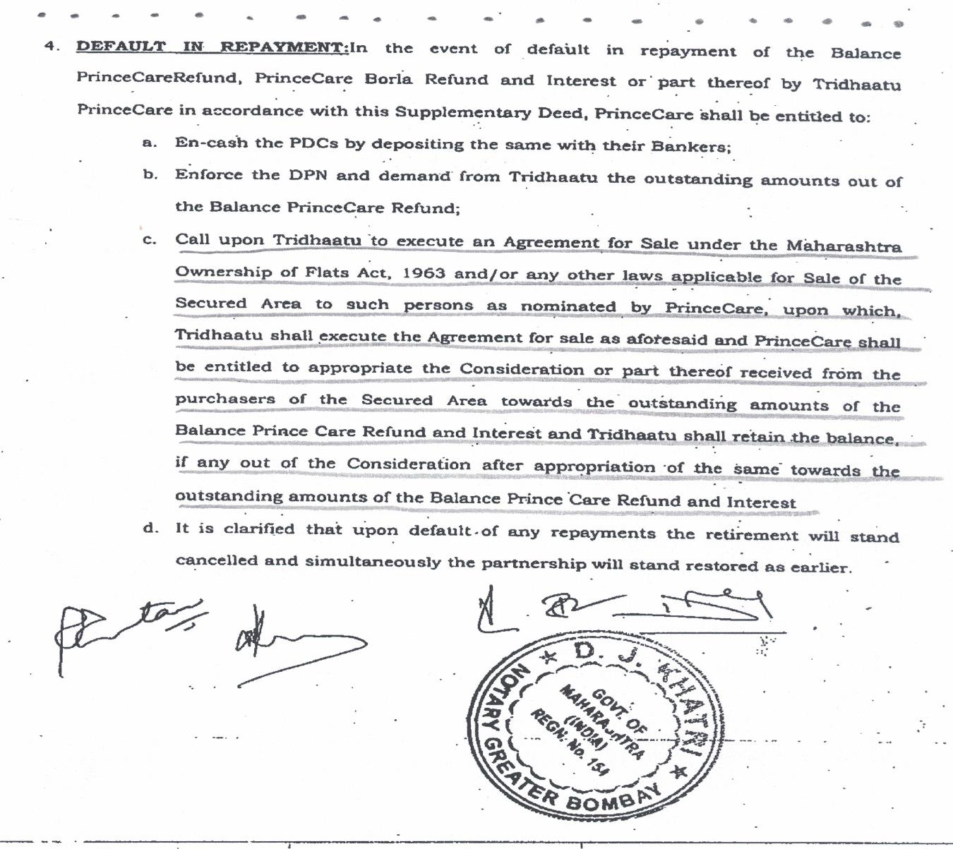 Exhibit reproduced from the original judgment