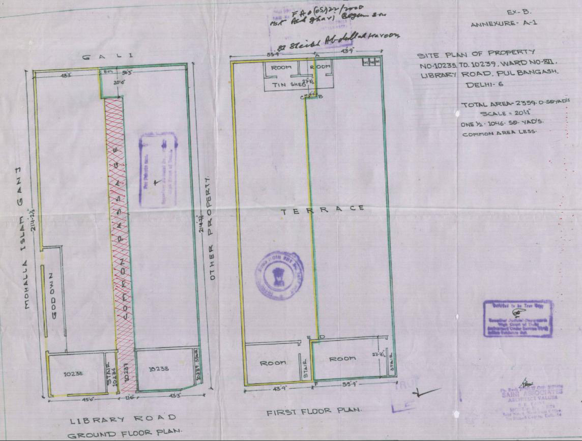 Exhibit reproduced from the original judgment
