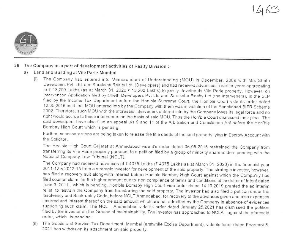 Exhibit reproduced from the original judgment