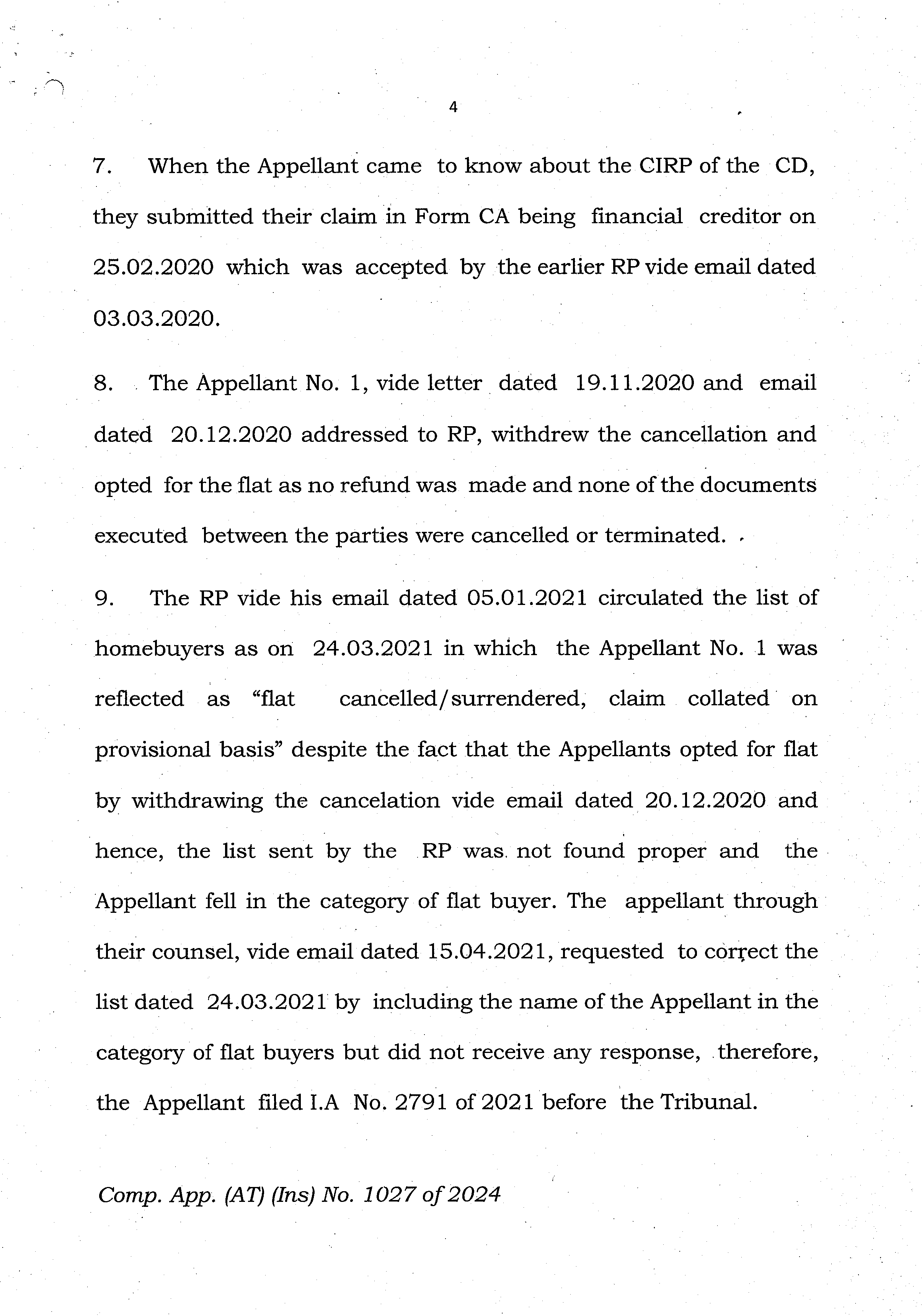 Exhibit reproduced from the original judgment