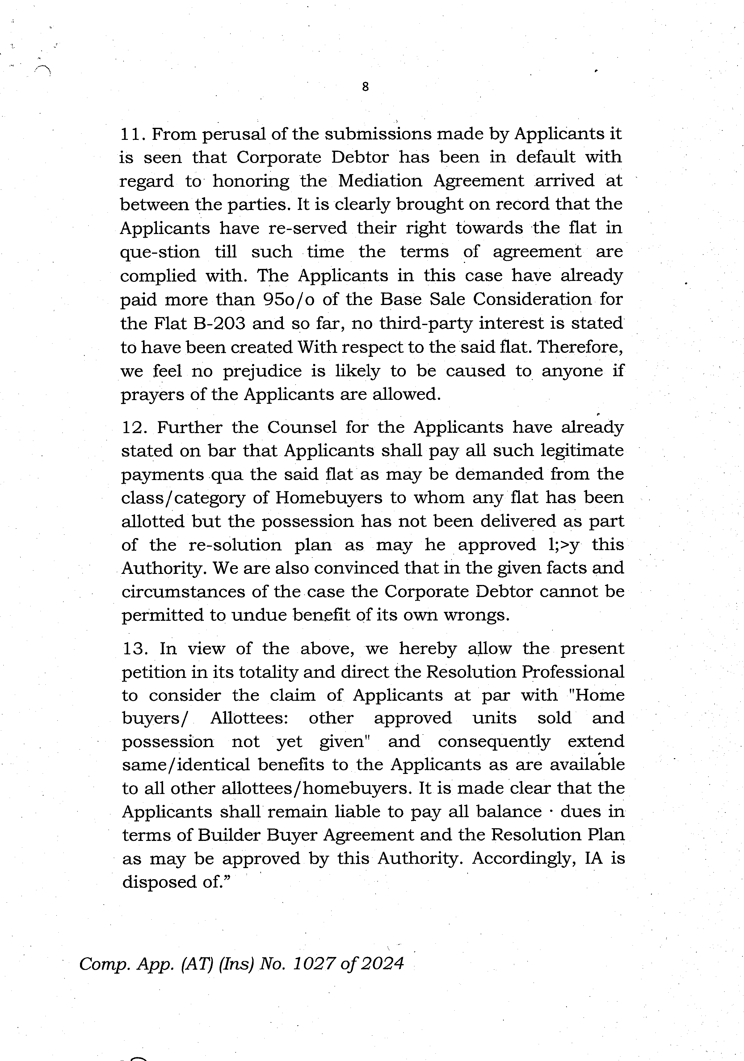 Exhibit reproduced from the original judgment