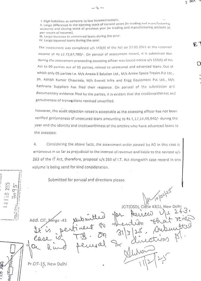 Exhibit reproduced from the original judgment