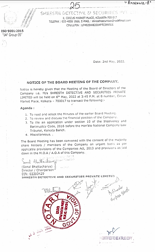 Exhibit reproduced from the original judgment