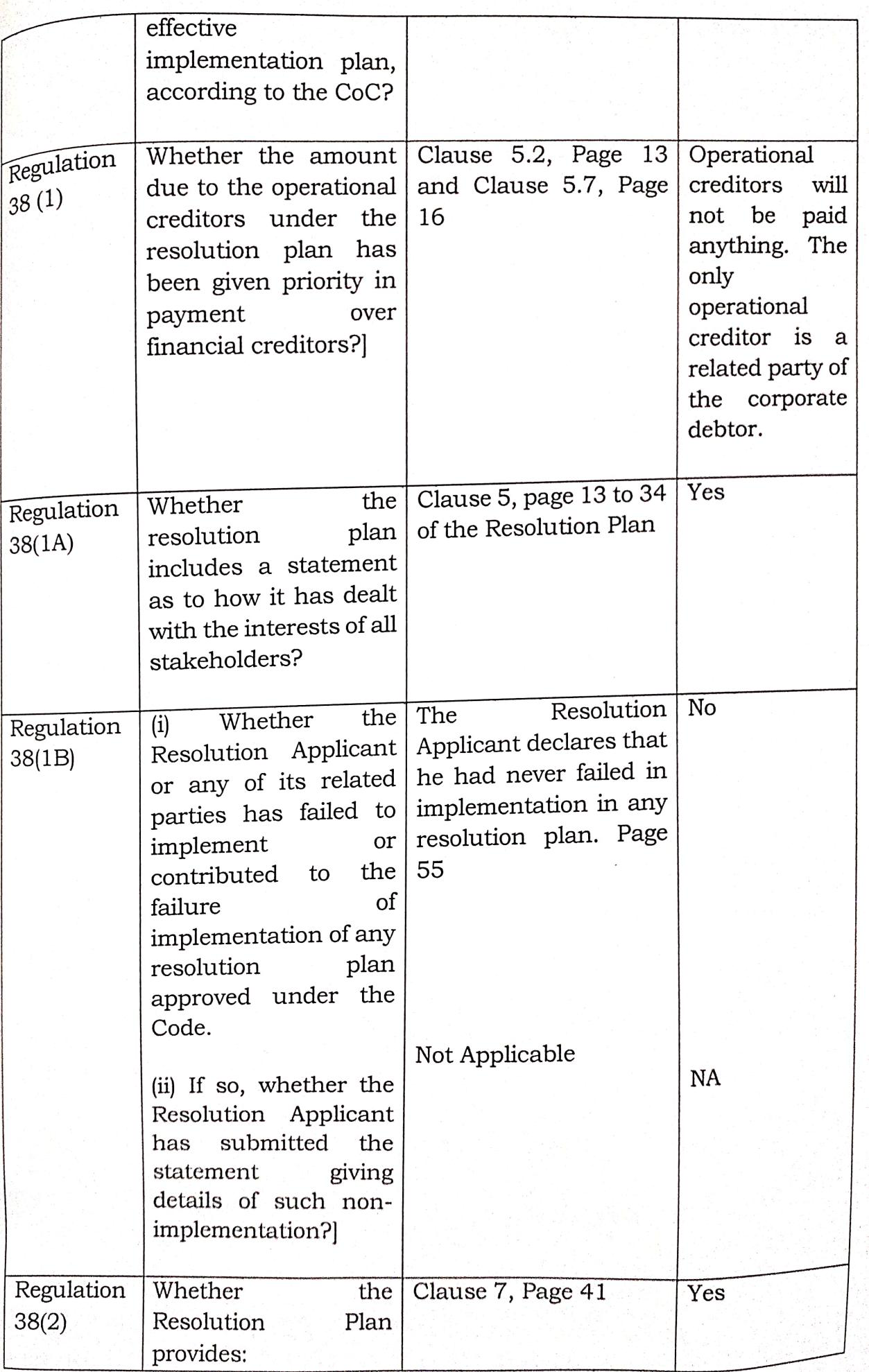 Exhibit reproduced from the original judgment