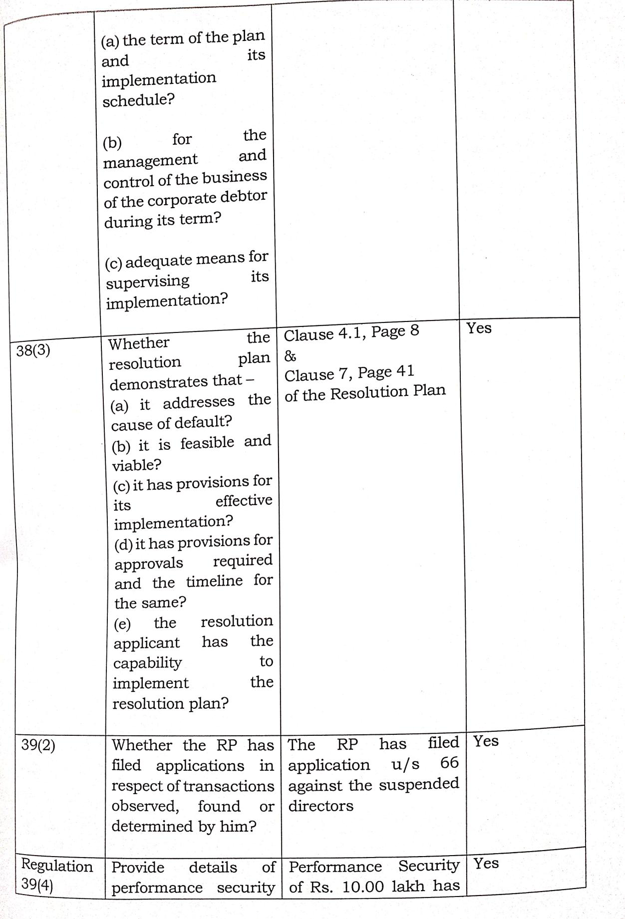 Exhibit reproduced from the original judgment
