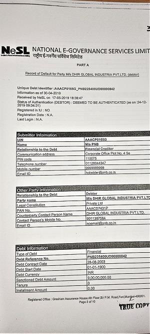 Exhibit reproduced from the original judgment