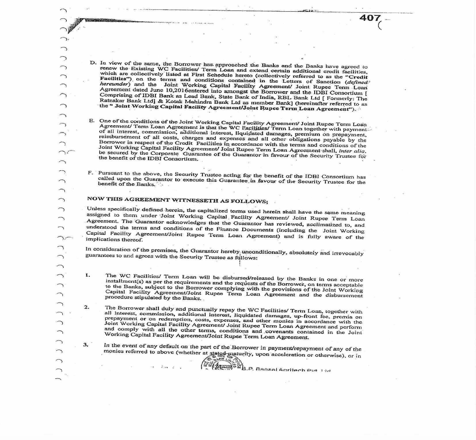 Exhibit reproduced from the original judgment