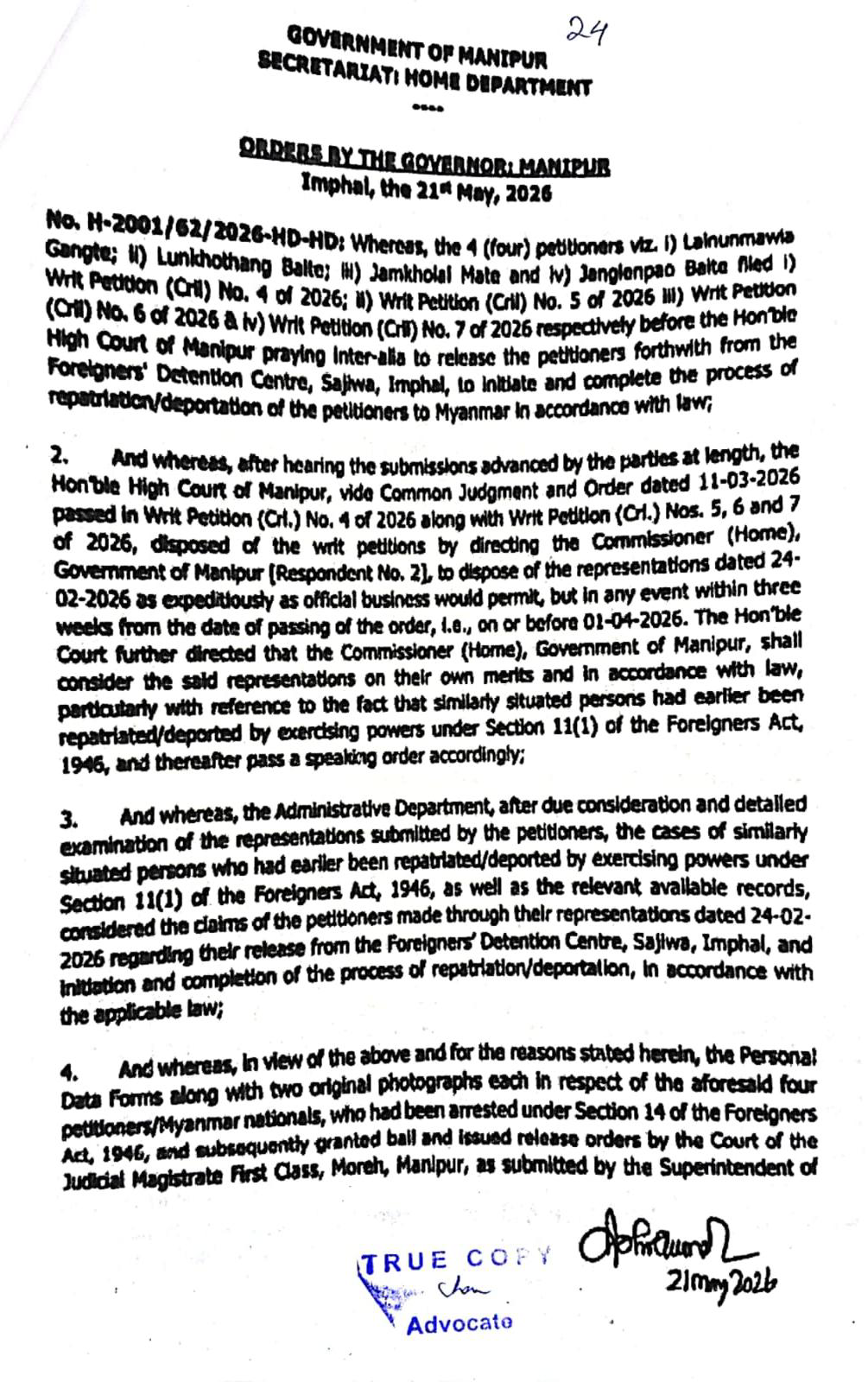 Exhibit reproduced from the original judgment