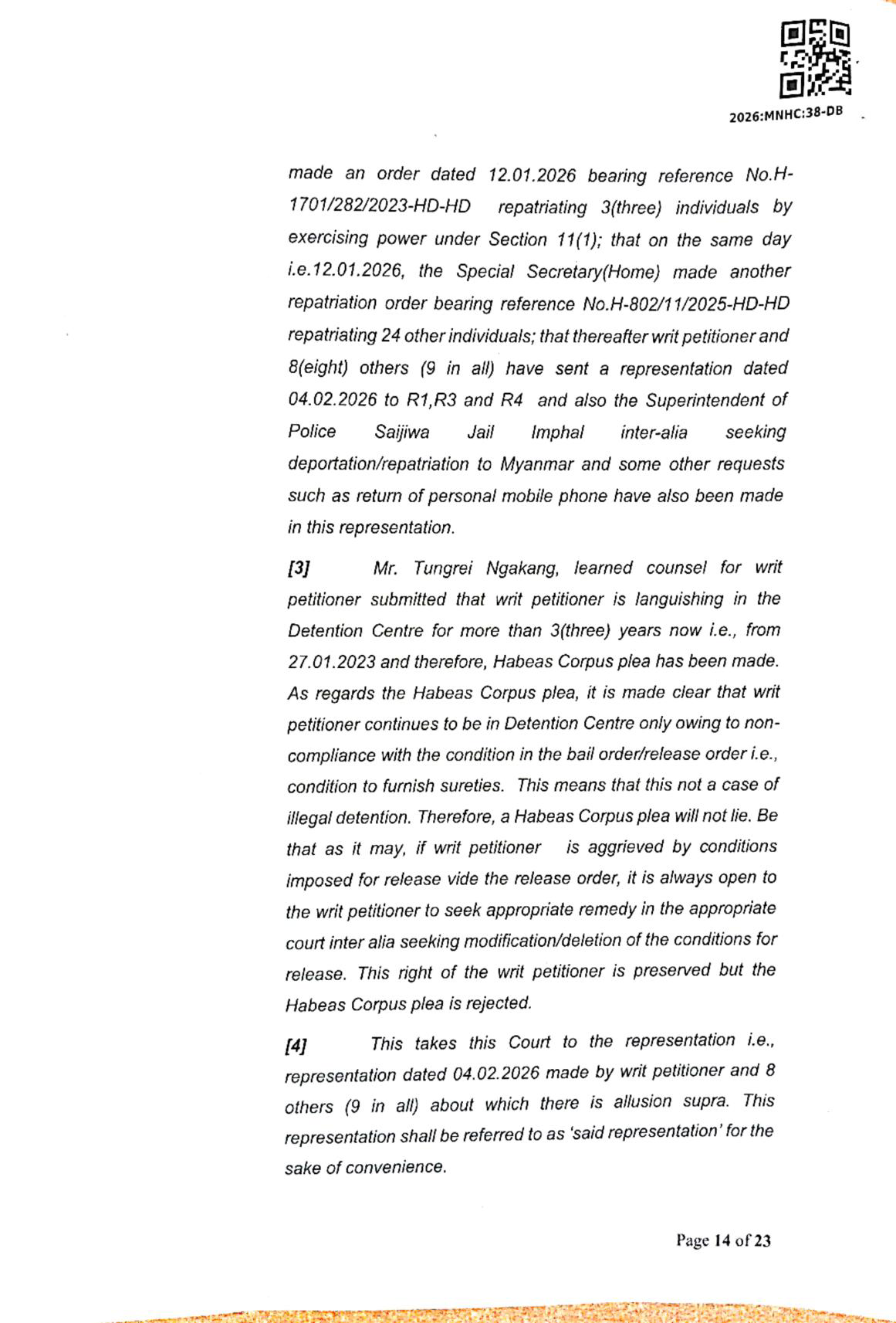 Exhibit reproduced from the original judgment