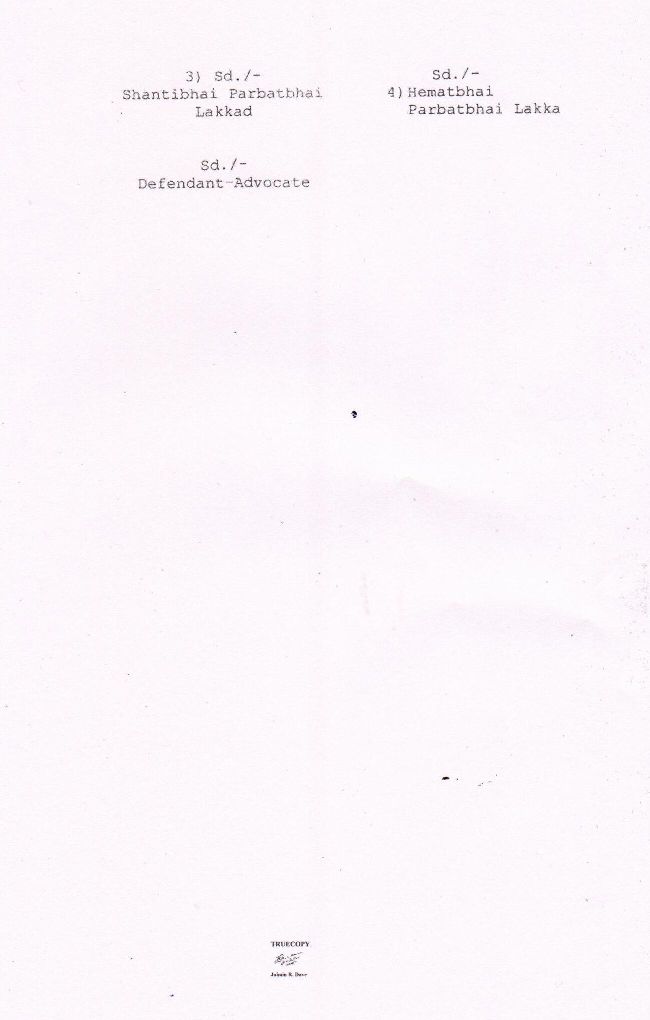 Exhibit reproduced from the original judgment