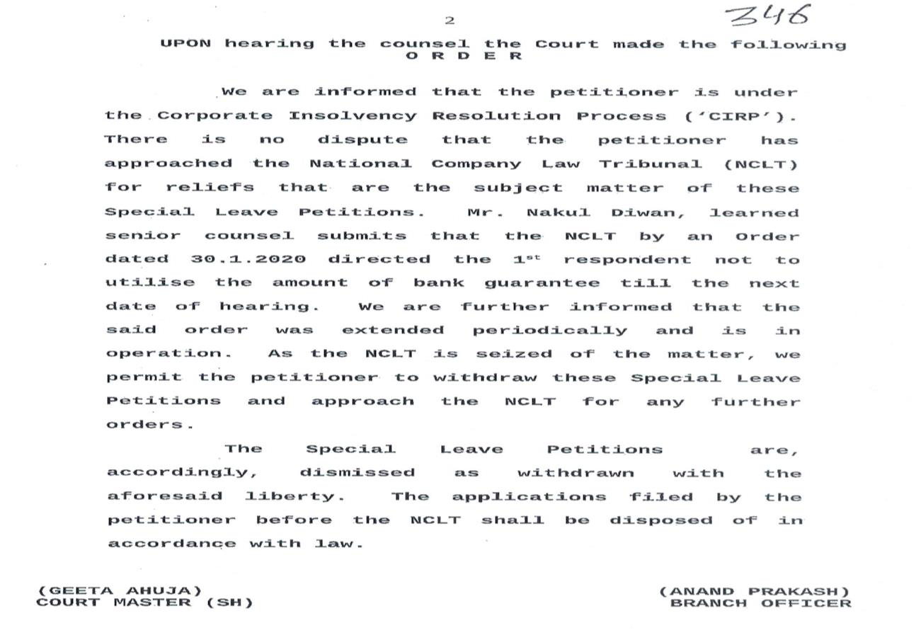 Exhibit reproduced from the original judgment
