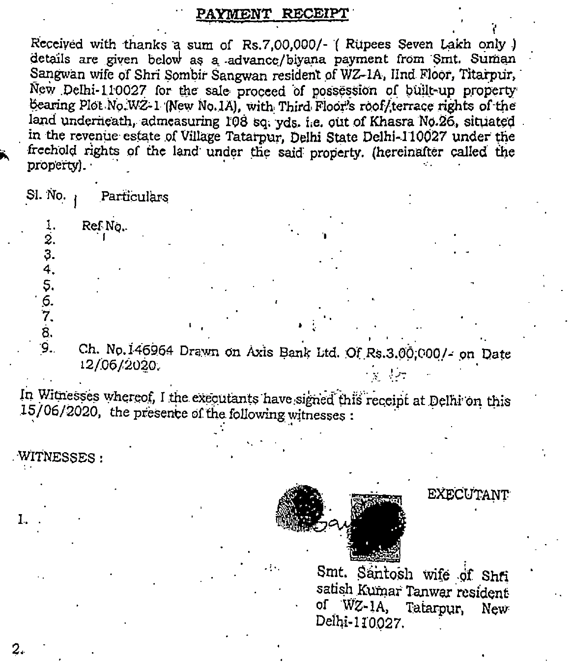 Exhibit reproduced from the original judgment