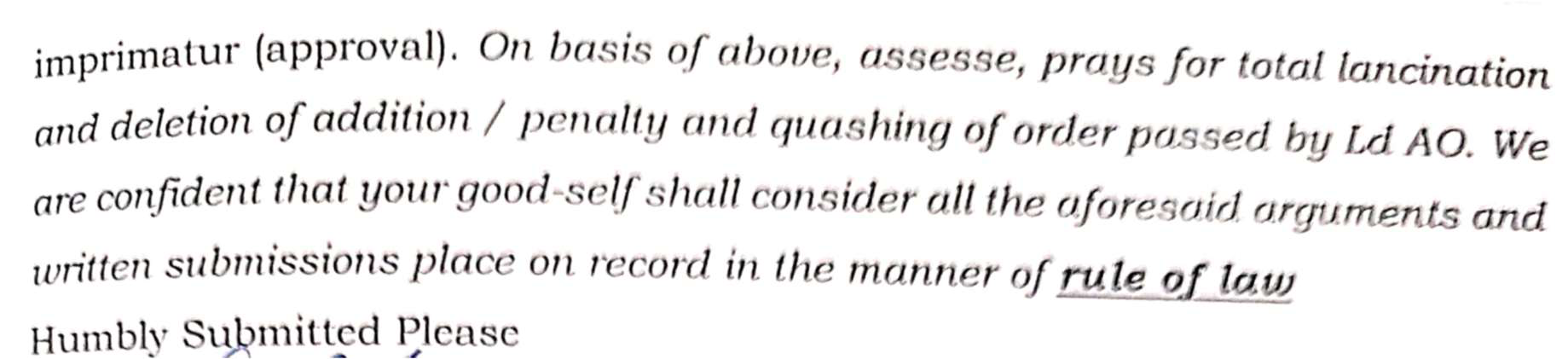 Exhibit reproduced from the original judgment