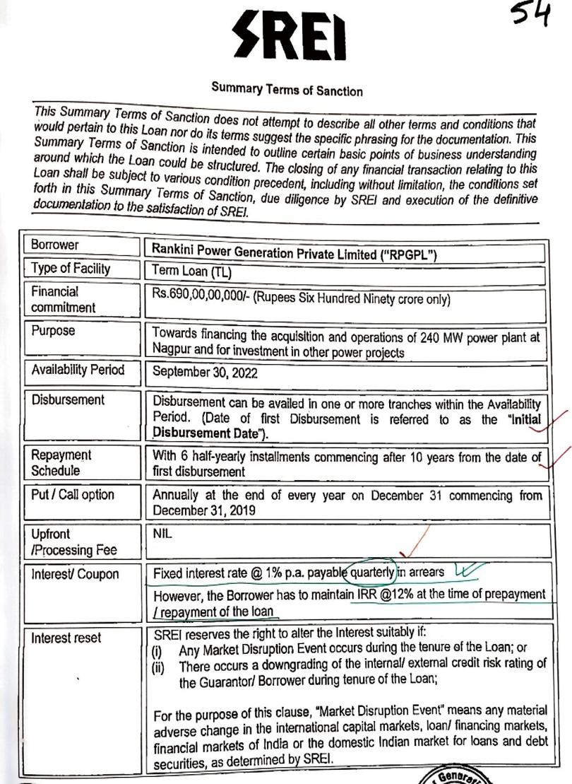Exhibit reproduced from the original judgment