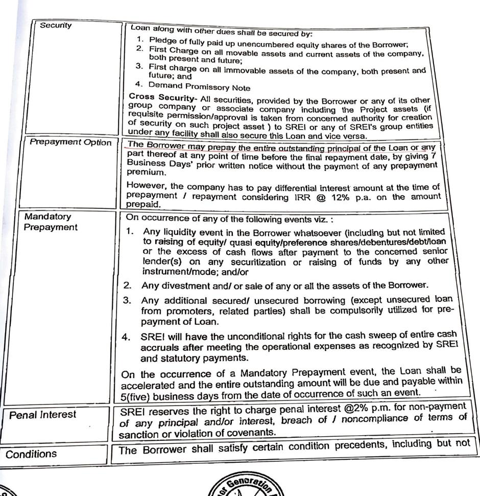 Exhibit reproduced from the original judgment