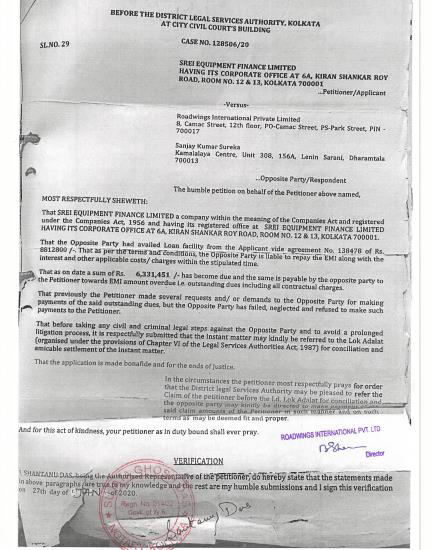 Exhibit reproduced from the original judgment