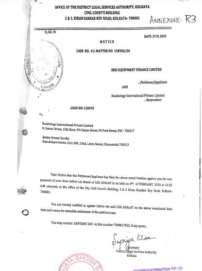 Exhibit reproduced from the original judgment