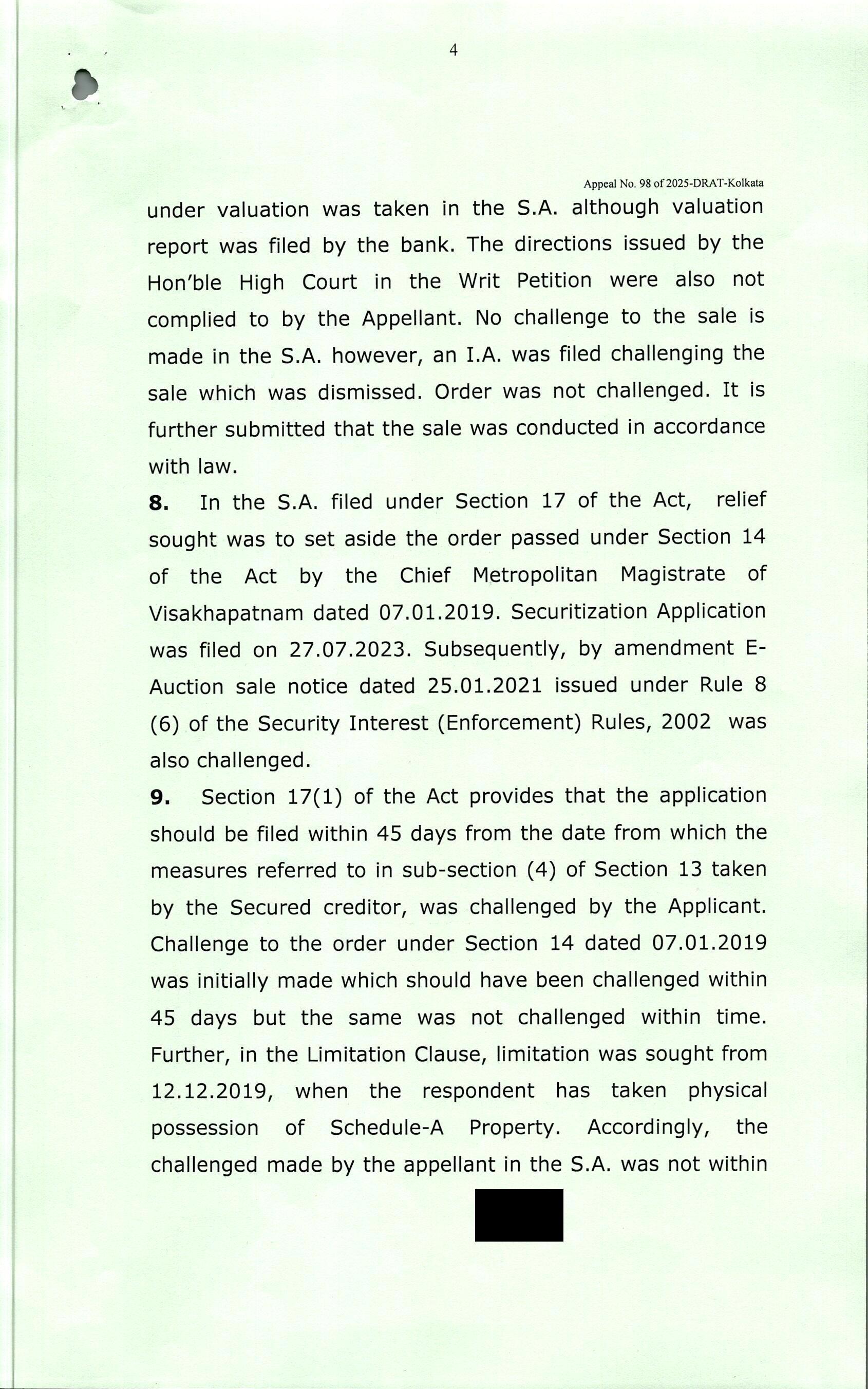 Exhibit reproduced from the original judgment