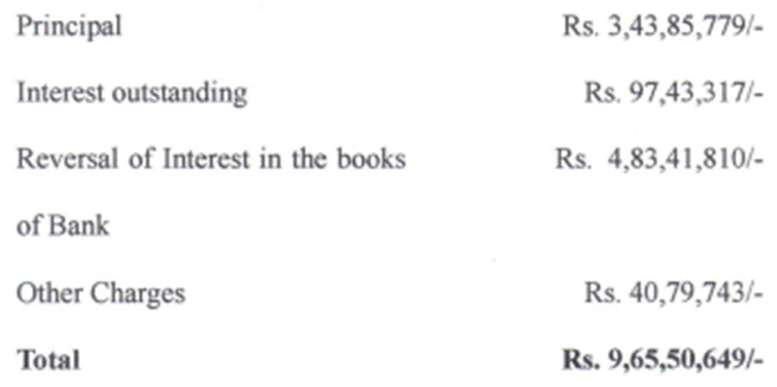 Exhibit reproduced from the original judgment
