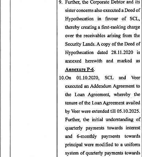 Exhibit reproduced from the original judgment