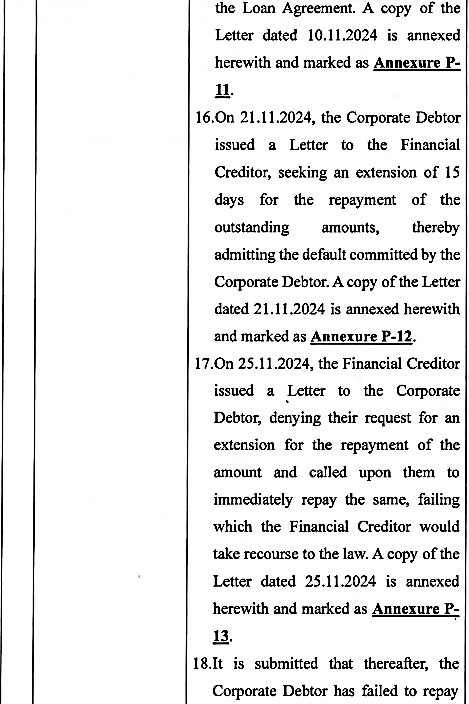 Exhibit reproduced from the original judgment