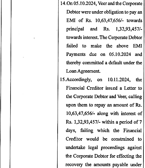 Exhibit reproduced from the original judgment