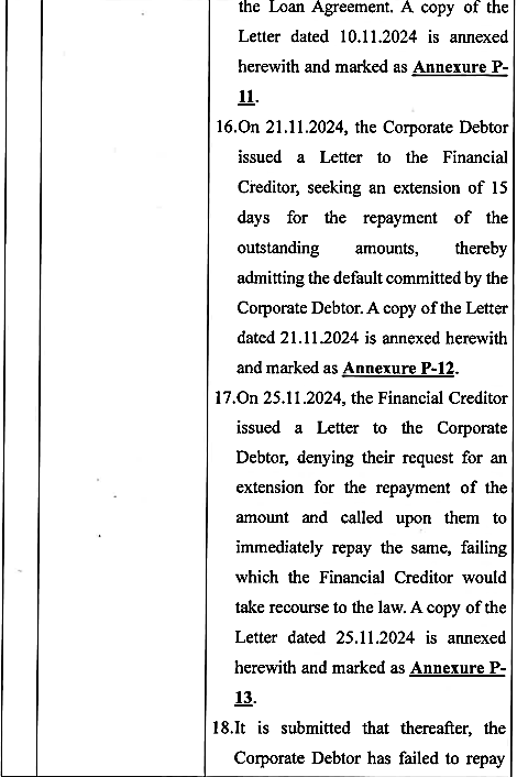 Exhibit reproduced from the original judgment
