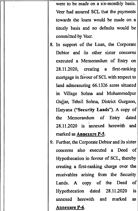 Exhibit reproduced from the original judgment