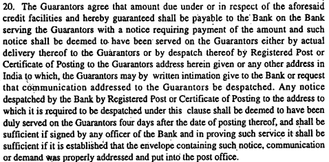 Exhibit reproduced from the original judgment