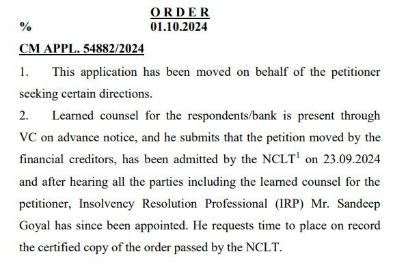 Exhibit reproduced from the original judgment