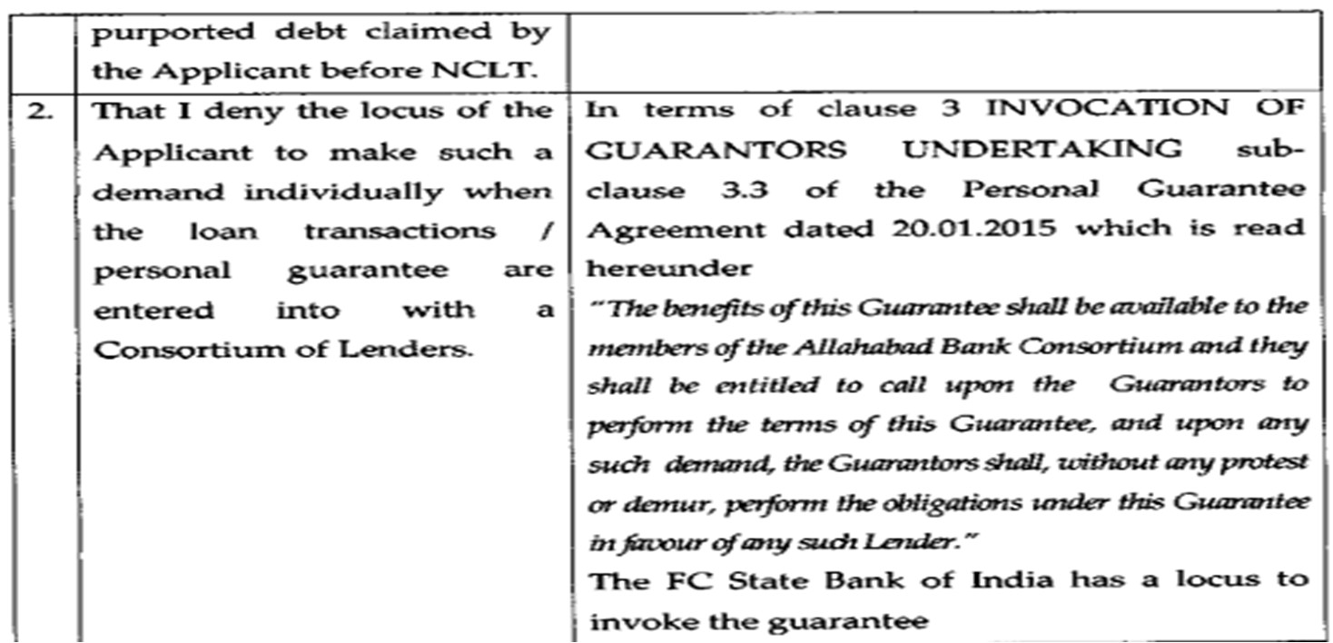 Exhibit reproduced from the original judgment