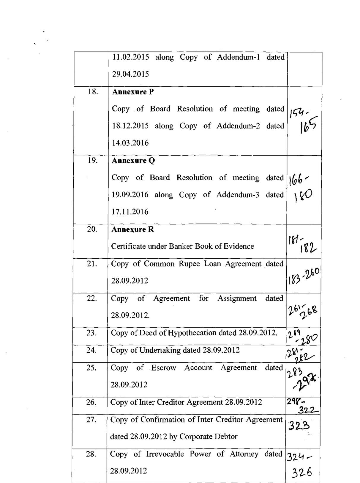 Exhibit reproduced from the original judgment