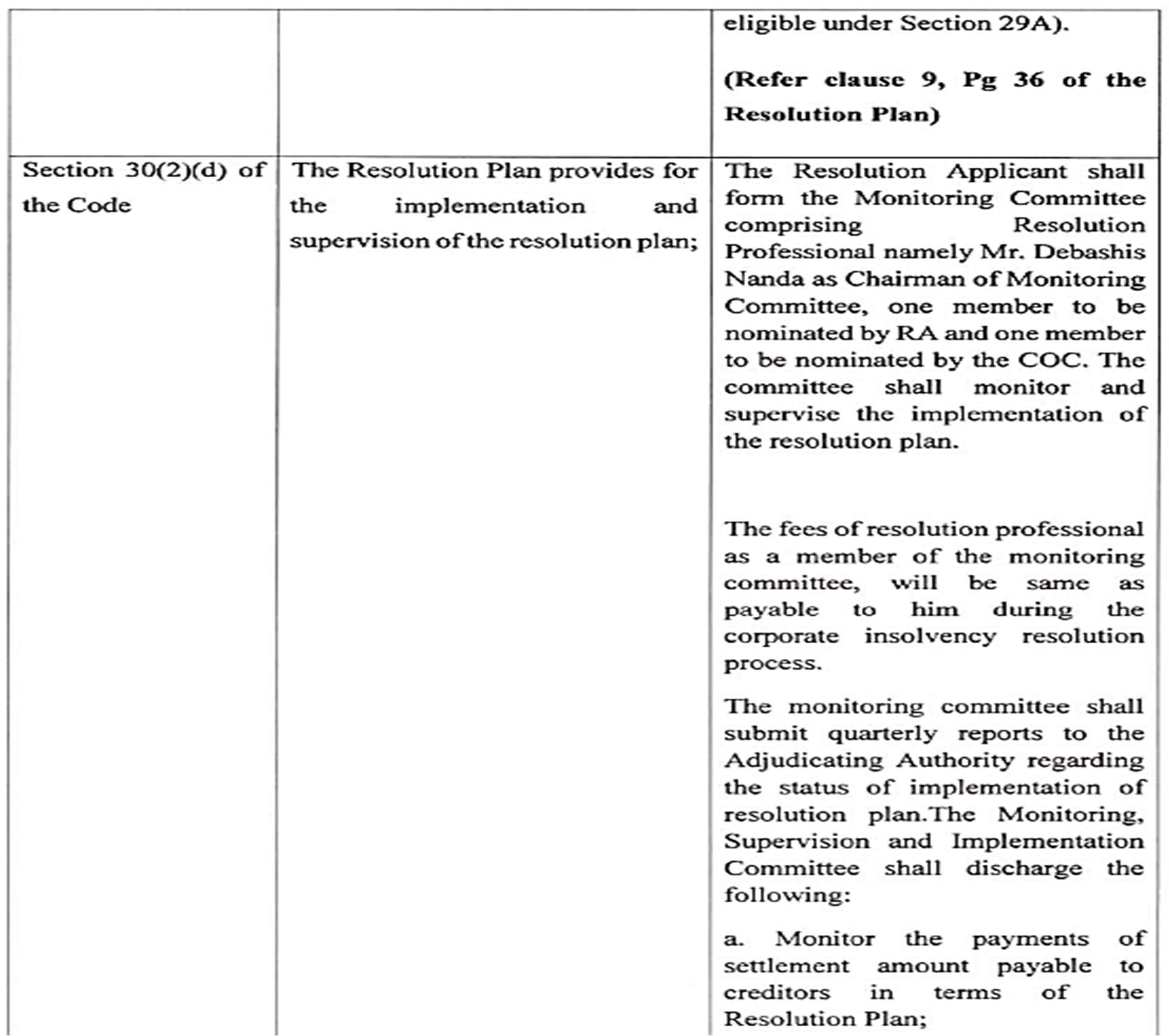 Exhibit reproduced from the original judgment