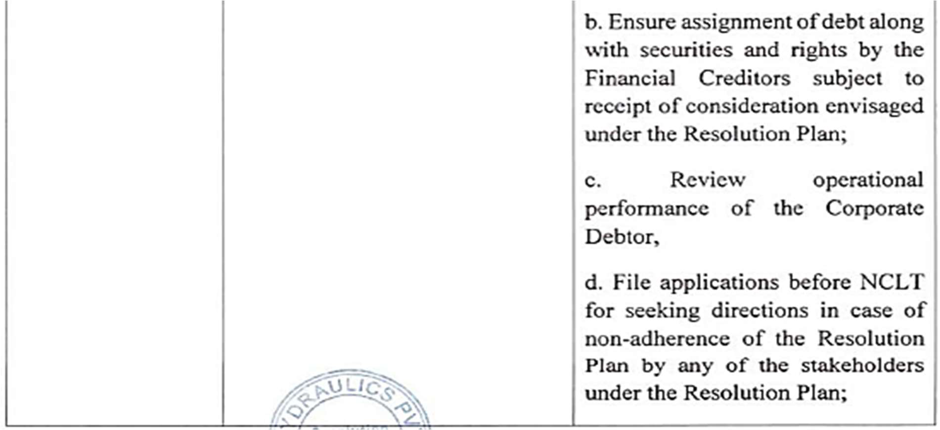 Exhibit reproduced from the original judgment
