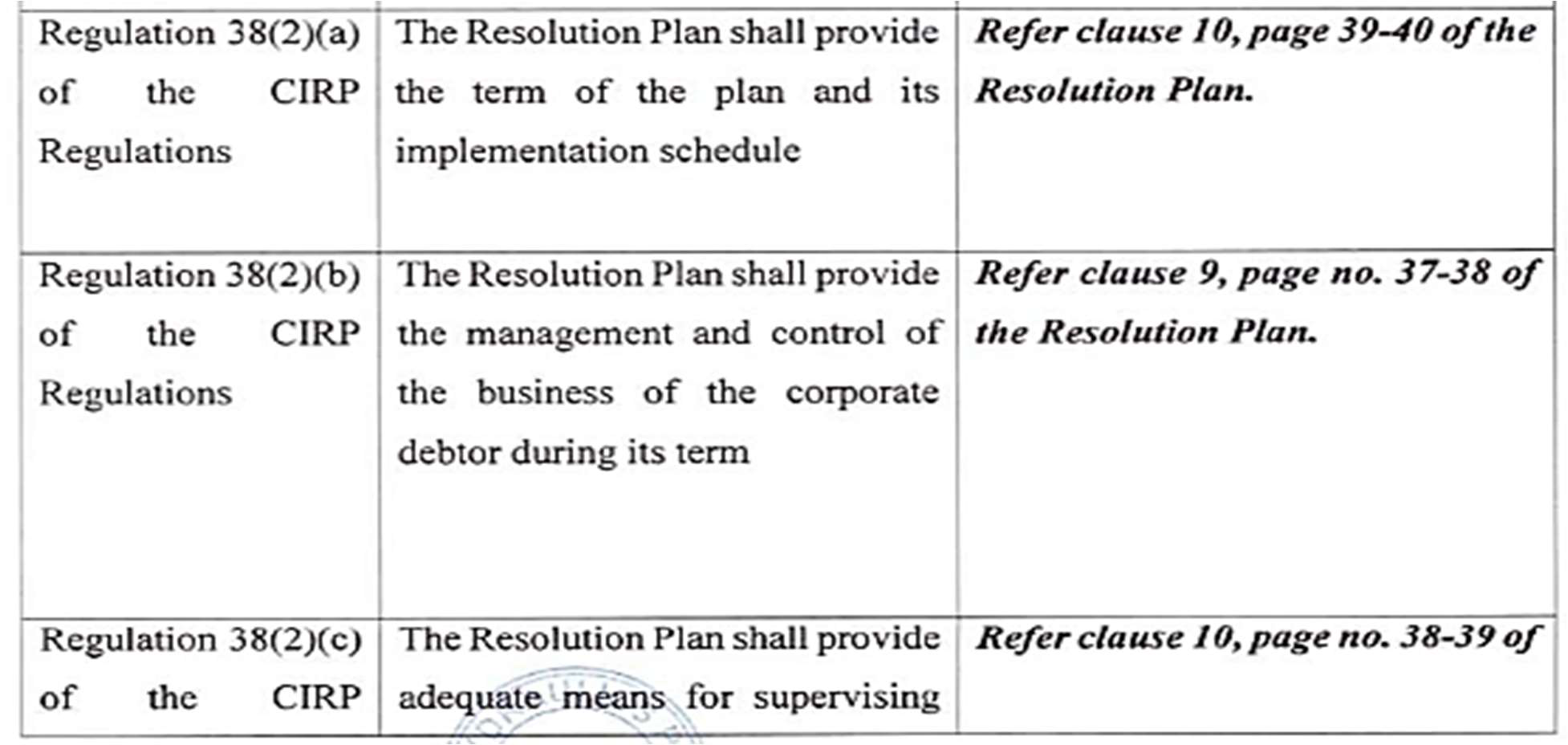 Exhibit reproduced from the original judgment