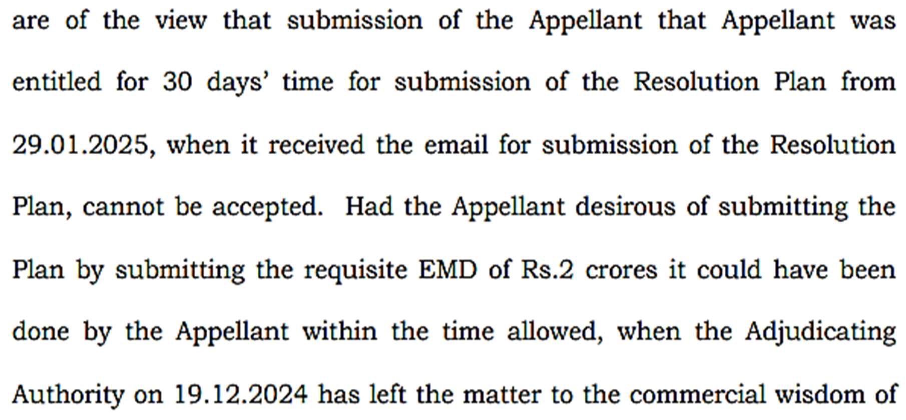 Exhibit reproduced from the original judgment
