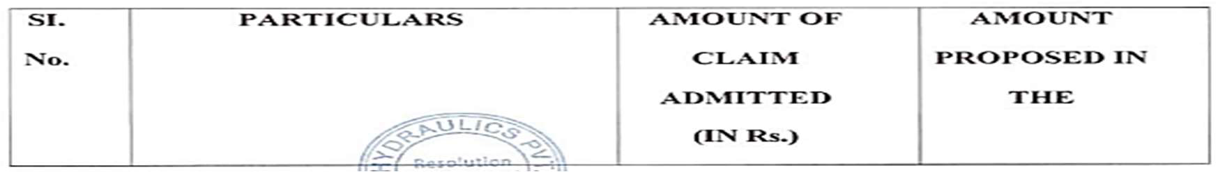 Exhibit reproduced from the original judgment