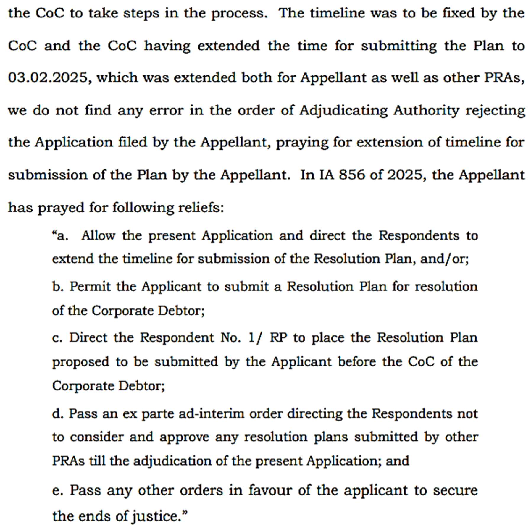 Exhibit reproduced from the original judgment