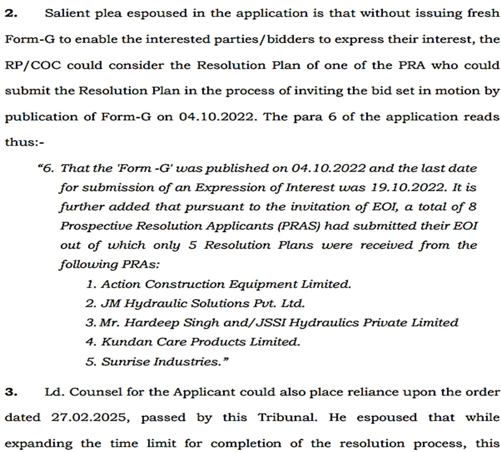 Exhibit reproduced from the original judgment