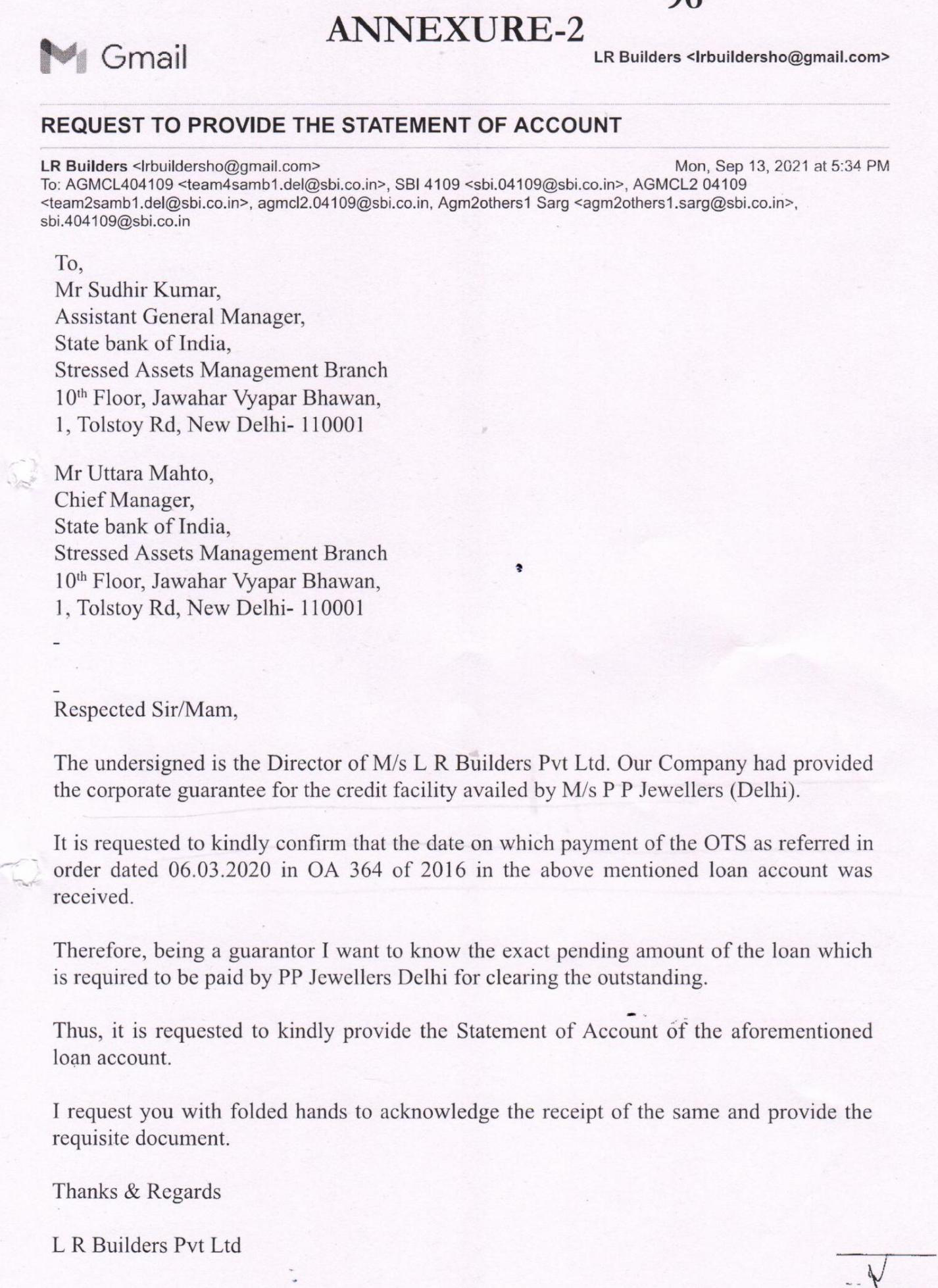 Exhibit reproduced from the original judgment