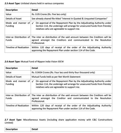 Exhibit reproduced from the original judgment