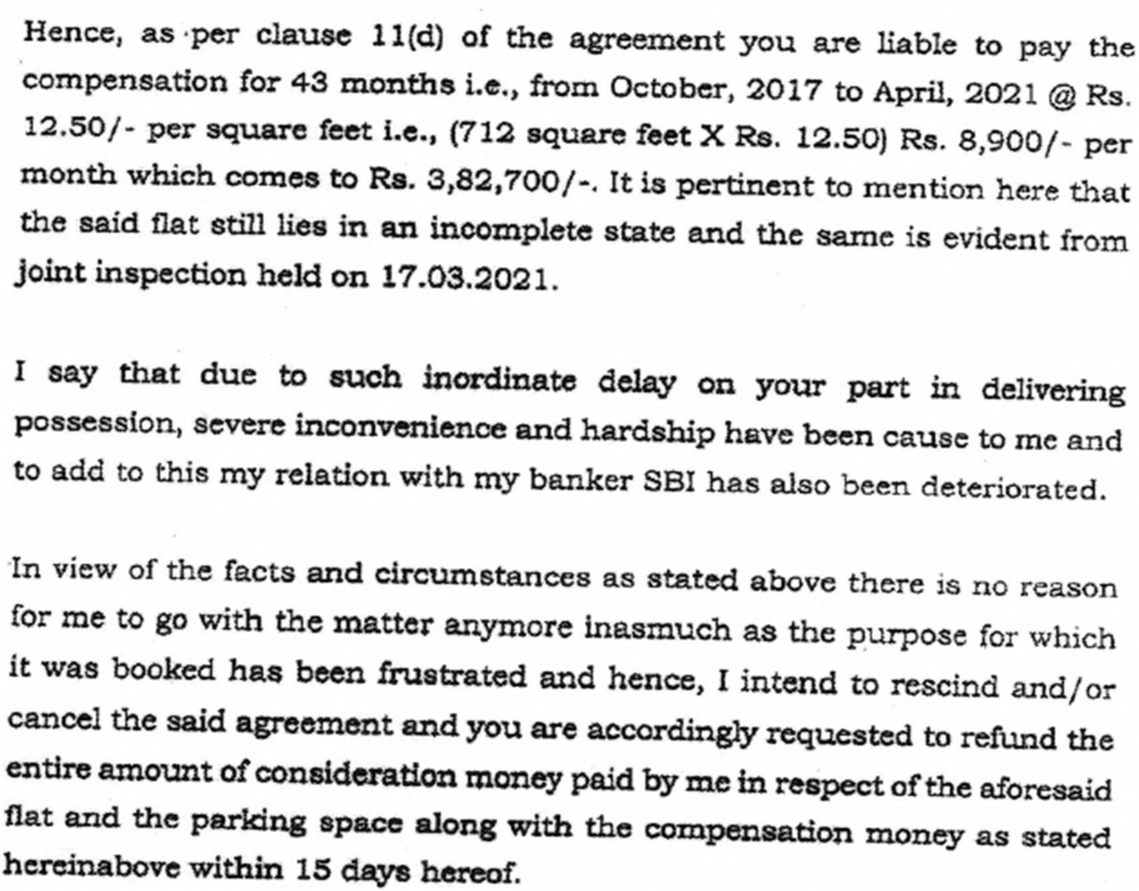 Exhibit reproduced from the original judgment