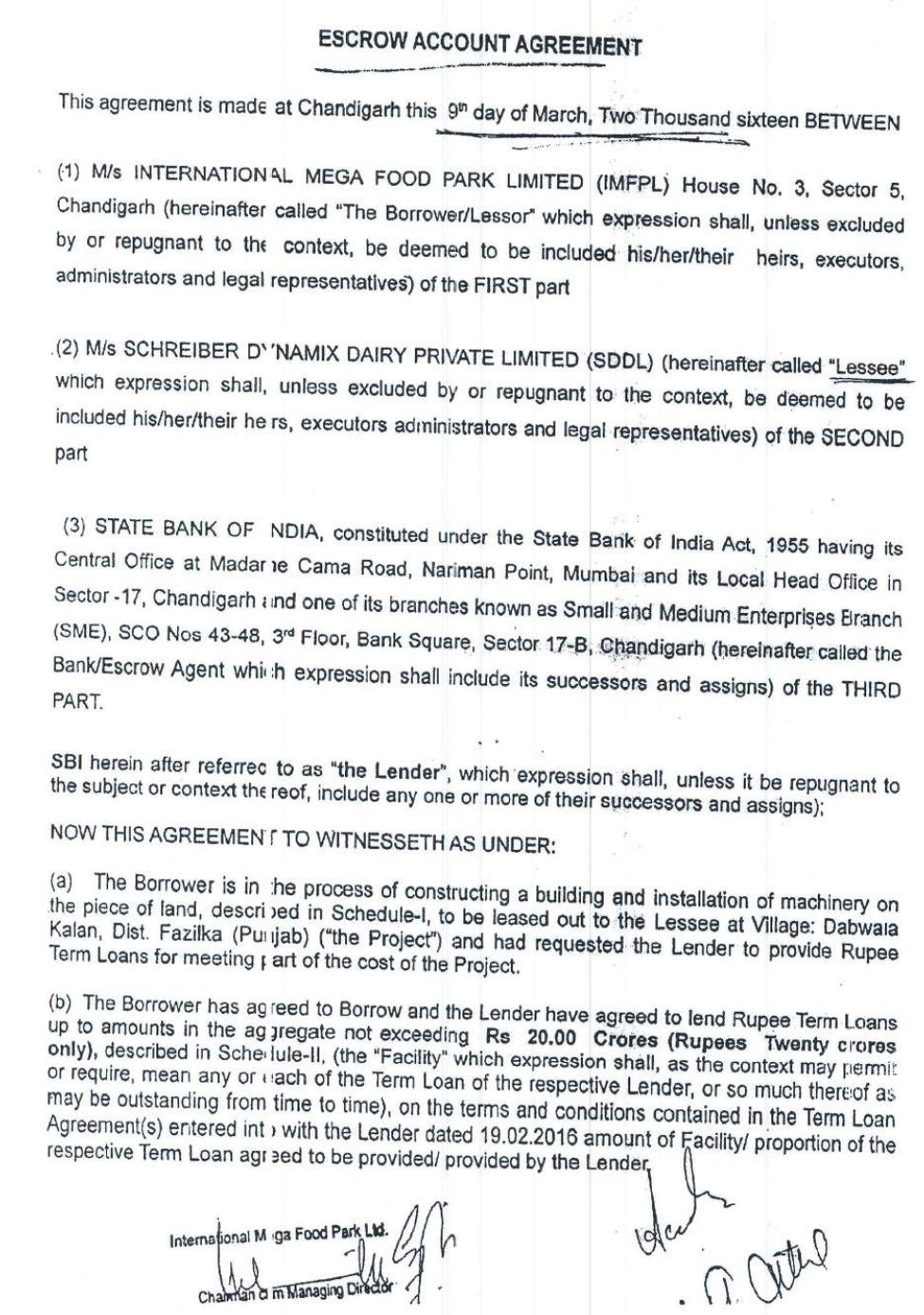Exhibit reproduced from the original judgment