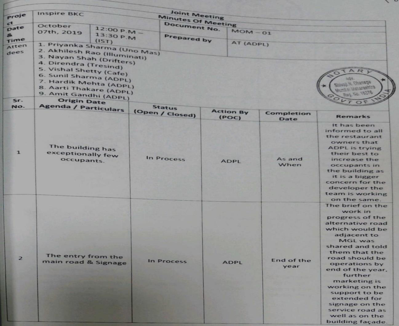 Exhibit reproduced from the original judgment