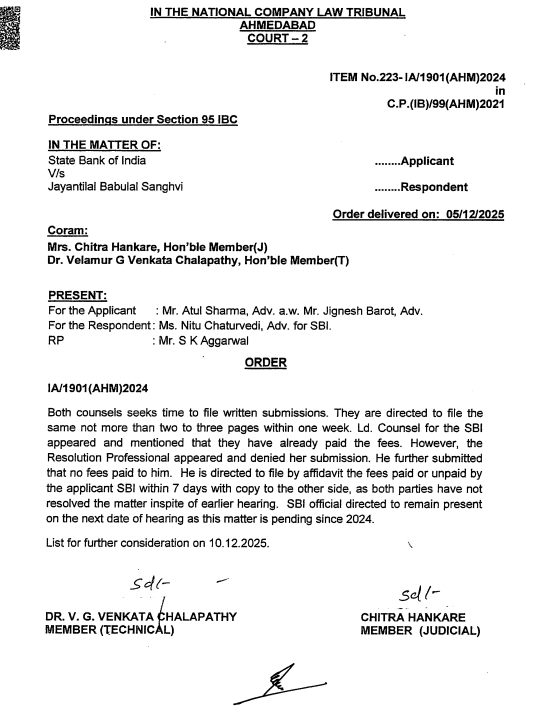 Exhibit reproduced from the original judgment