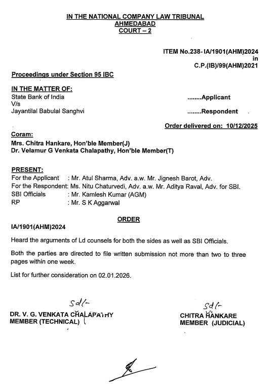 Exhibit reproduced from the original judgment