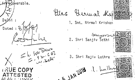 Exhibit reproduced from the original judgment
