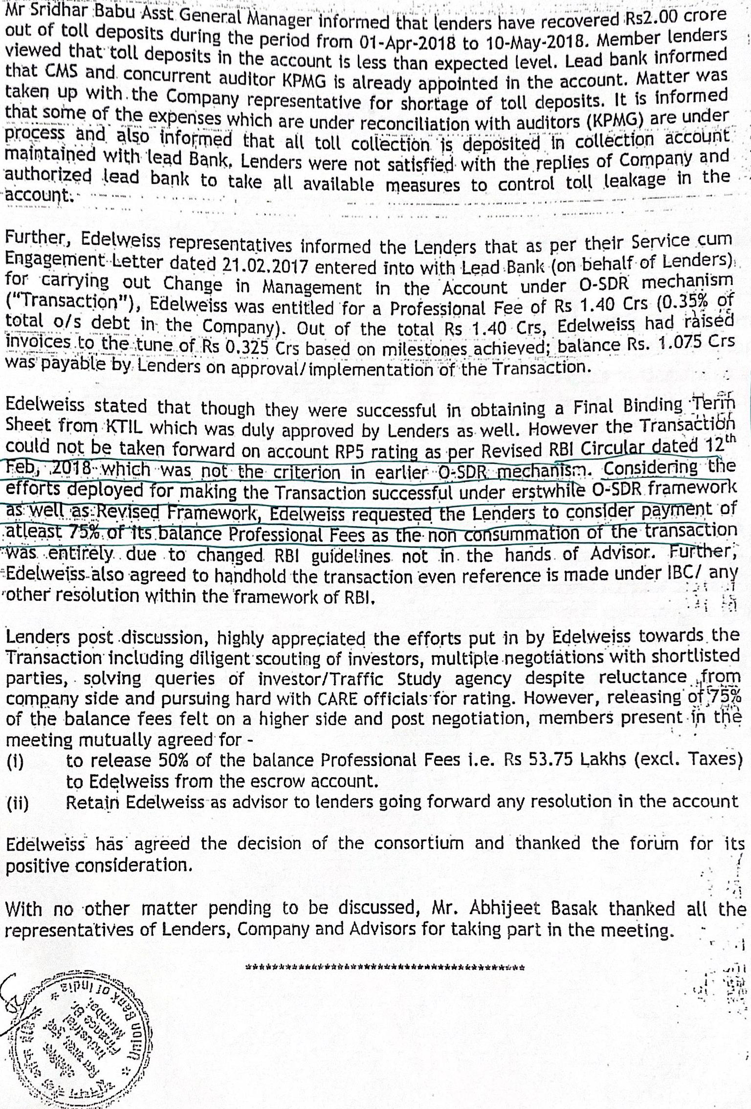 Exhibit reproduced from the original judgment