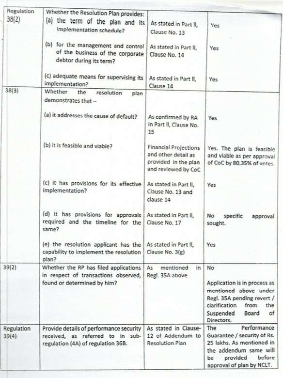 Exhibit reproduced from the original judgment