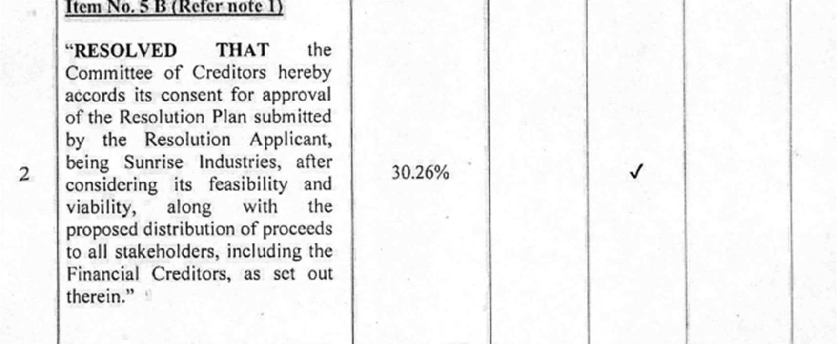 Exhibit reproduced from the original judgment